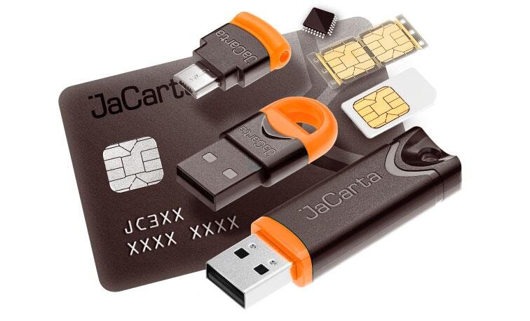 JaCarta PKI, USB токен – рутокен етокен 
