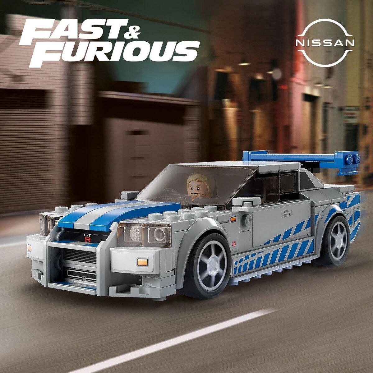 Новый Nissan Skyline GT-R (R34) в ЛЕГО! | Обзоры LEGO и его аналогов |  Калина Красная | Дзен