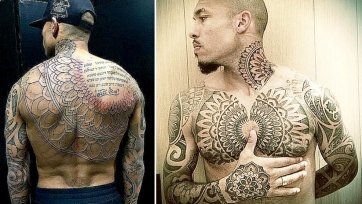 Татуировка на теле – такой же привычный и уже ставший обыденным атрибут повседневной жизни общества, каким, скажем, уже успел стать мобильный телефон. Это не значит, что тату есть у каждого, однако, если брать во внимание теорию «средней температуры по больнице», то статистически вполне может оказаться и так. По крайней мере, на теле некоторых людей далеко не одна татуировка, а их может быть и несколько. Впрочем, случаются и абсолютные экстремалы, которым банально не хватает участков кожи для чего-то новенького и интересного.
