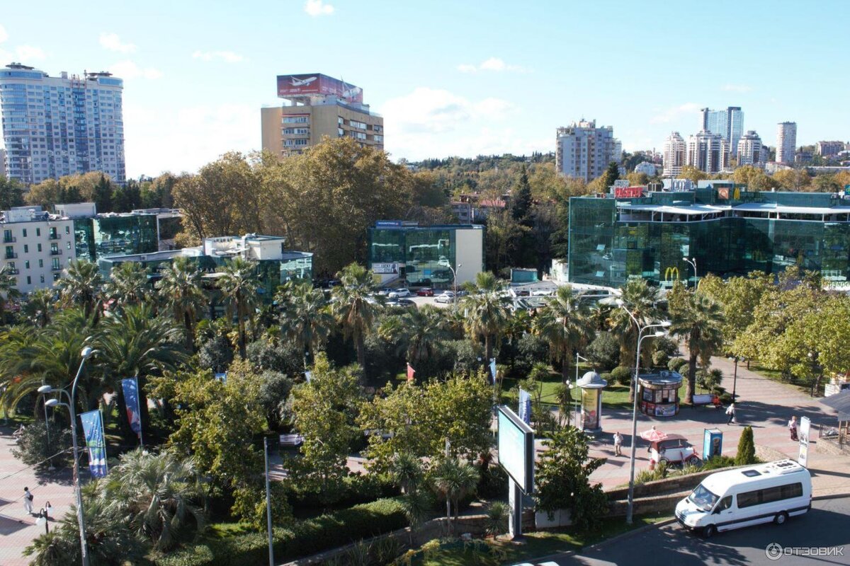 Вид из окна