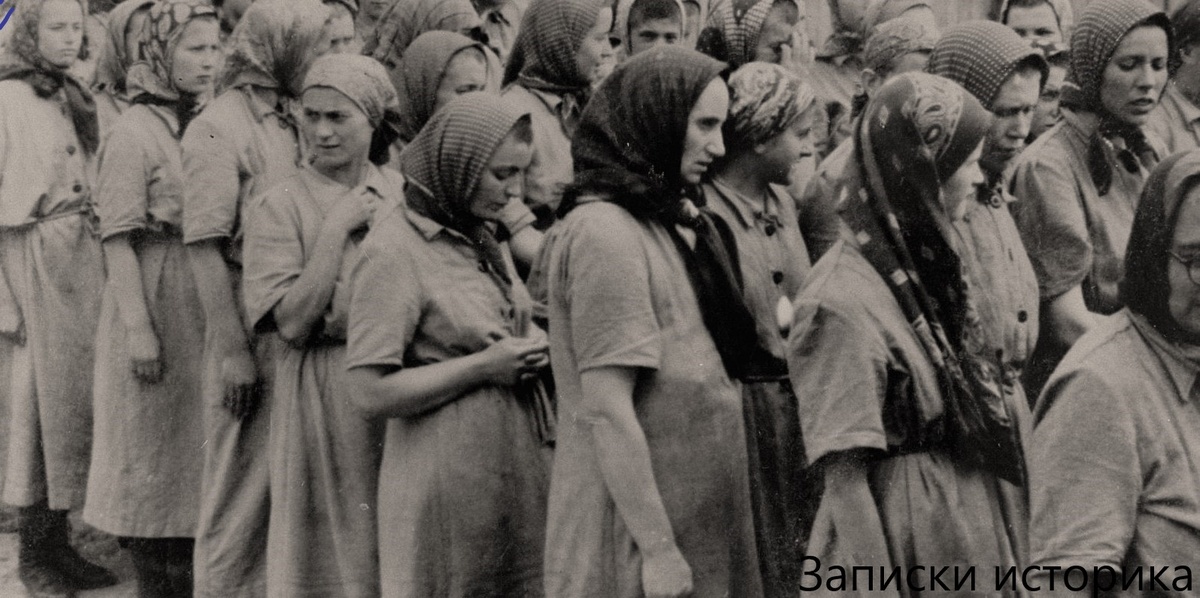 Великая Отечественная война, СССР, Женщины в плену.