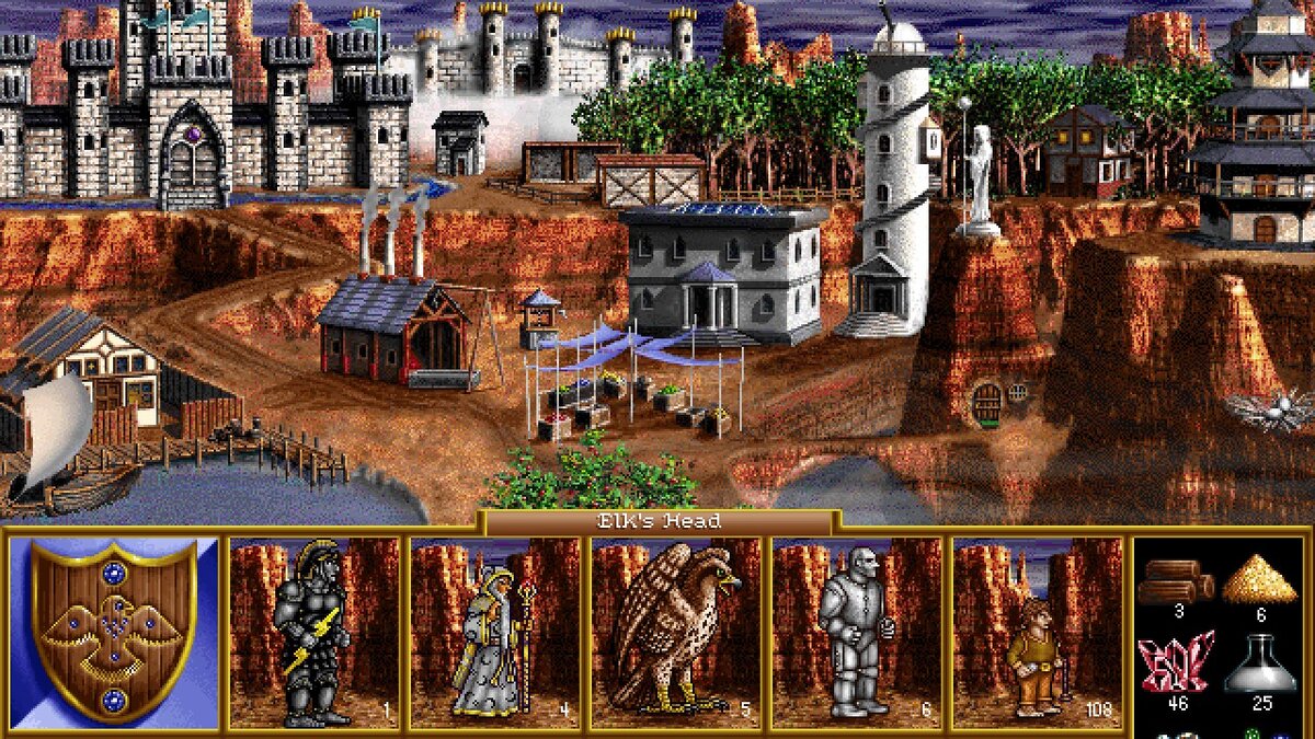 Новый замок мага.