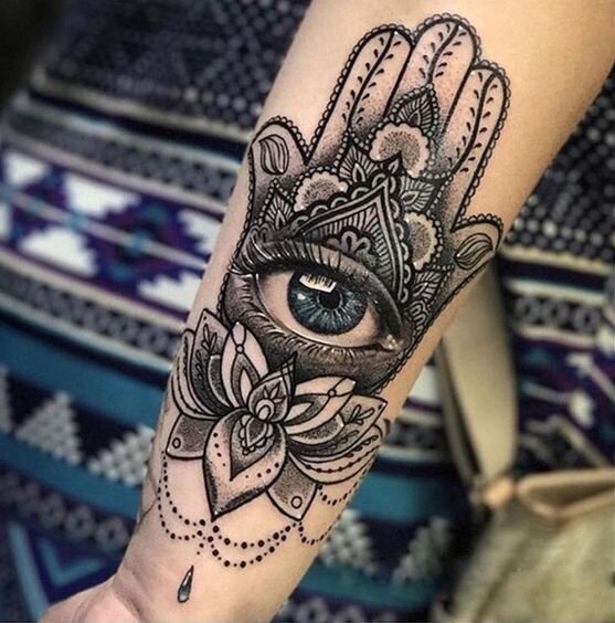 Татуировка "Хамса"