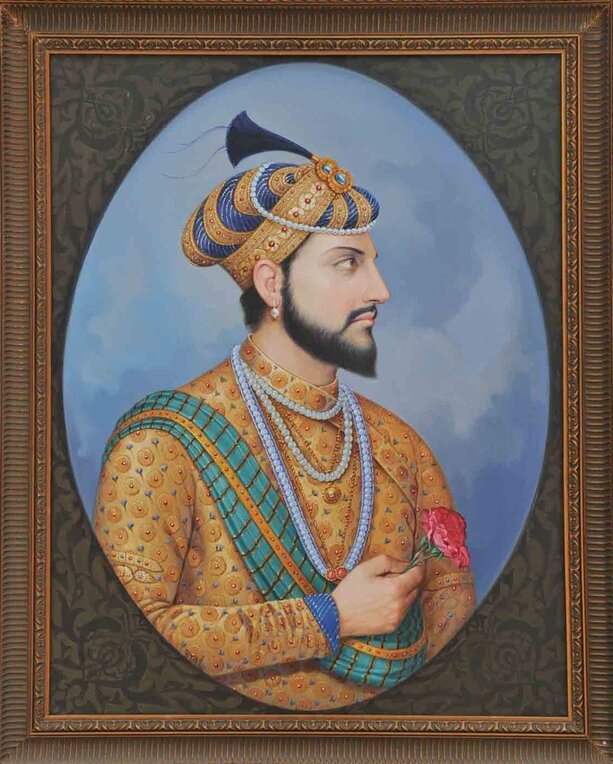 Император Индии Джа хан, монгол (из открытых источников)