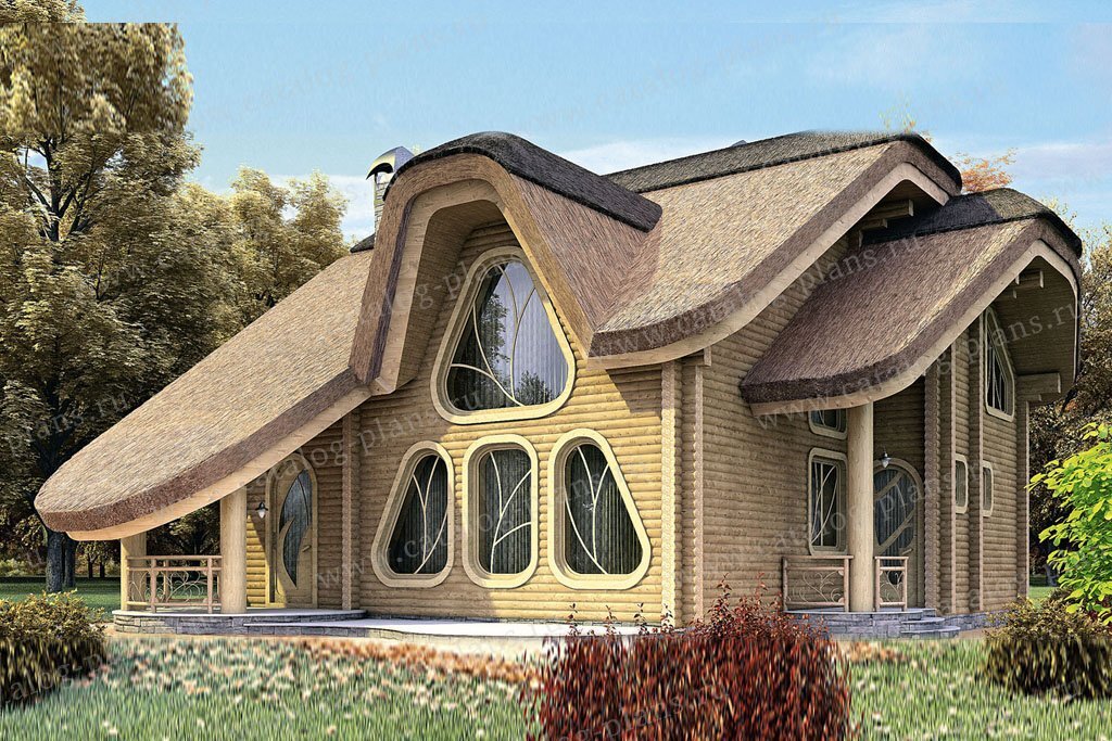 Внешний вид дома. Изображение с сайта https://catalog-plans.ru