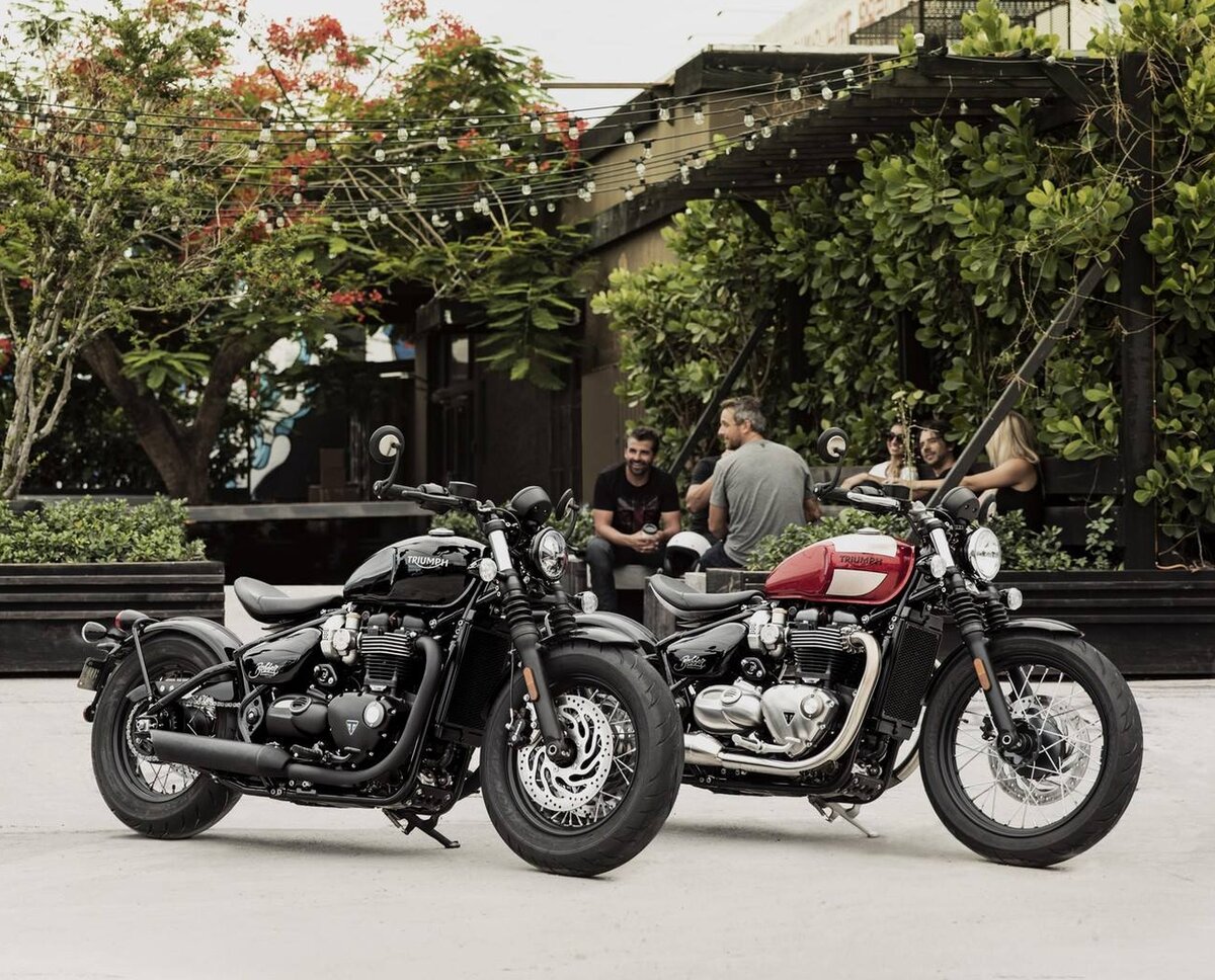 BONNEVILLE BOBBER & BOBBER BLACK | Triumph Россия | Дзен