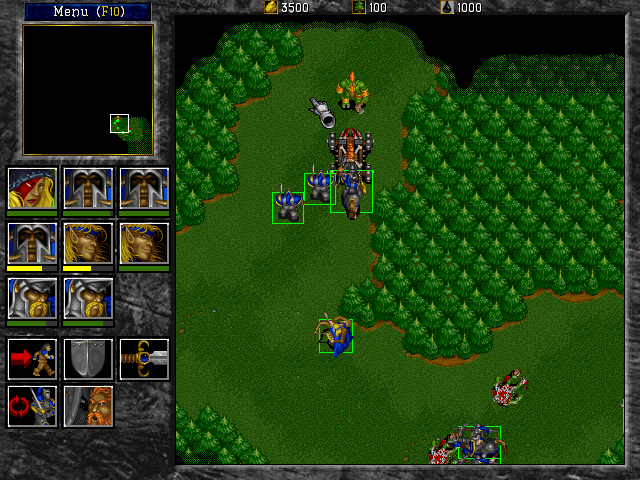 Геймплей Warcraft orcs and humans
