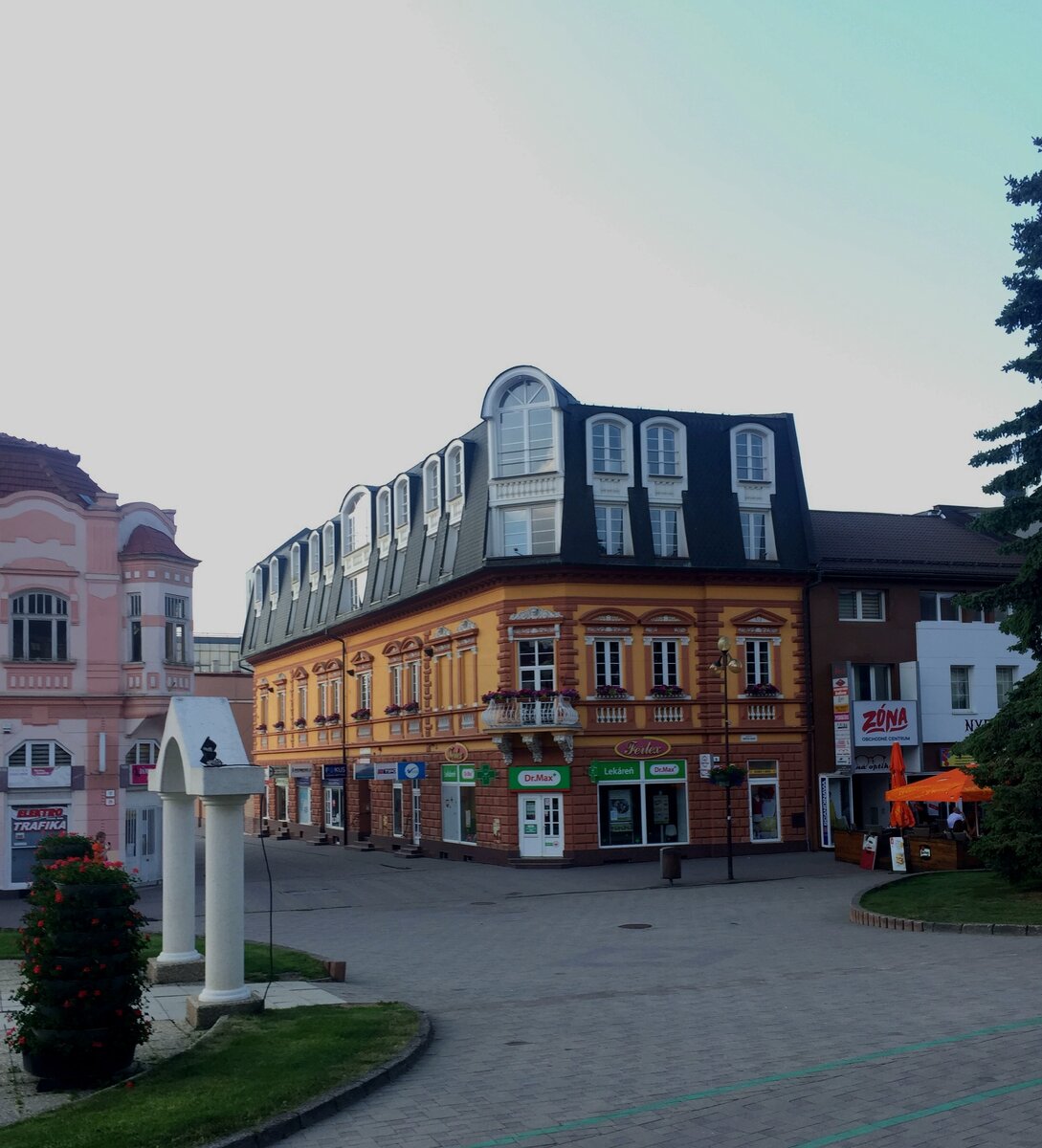Центральная пешеходная улица Попрада