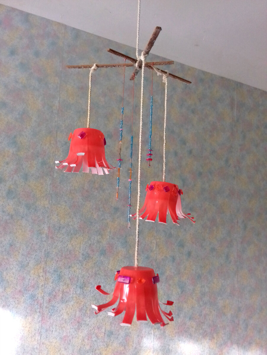 Нежная интерьерная поделка к новому году