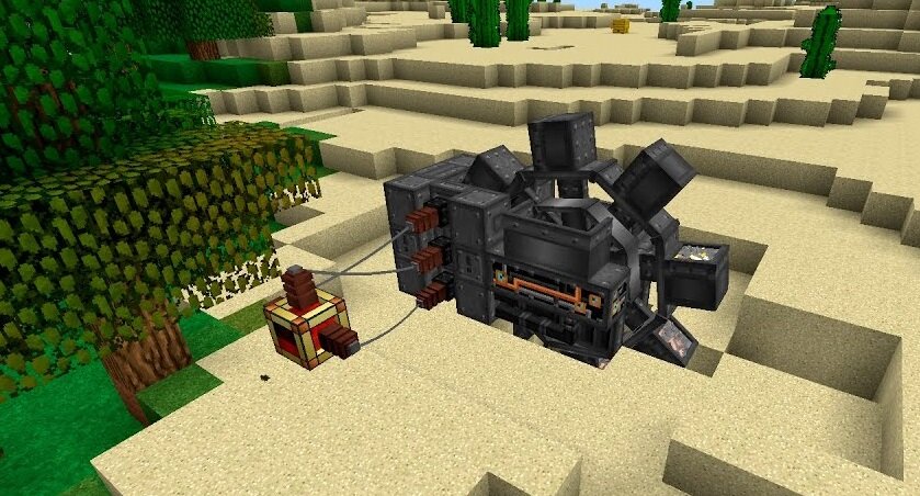 Экскаватор. Immersive Engineering