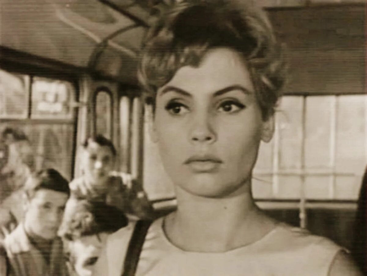 Алла Будницкая в молодости