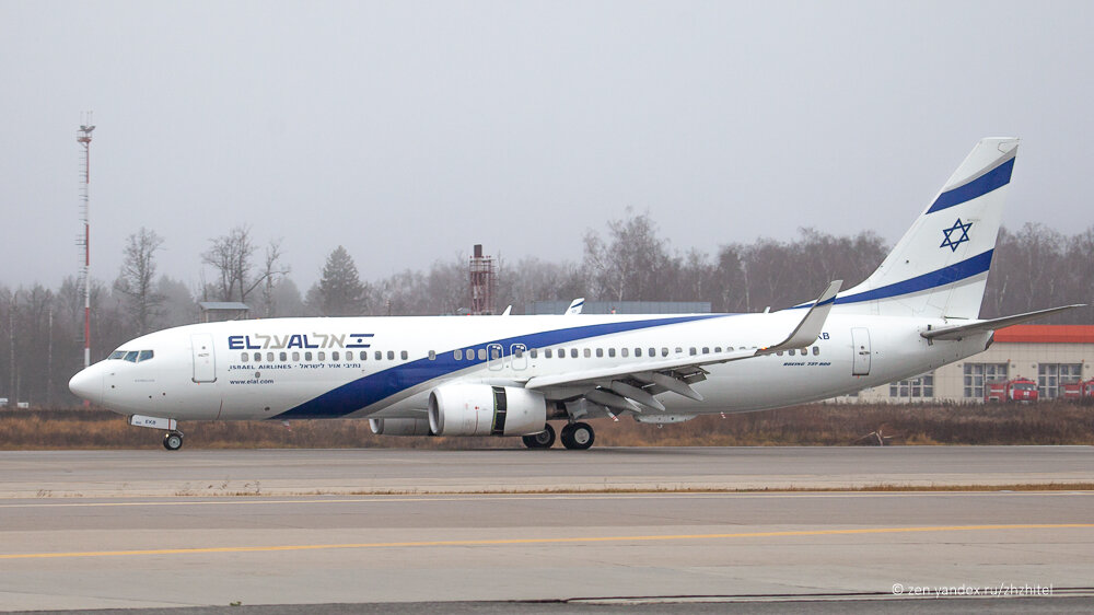 Самолет авиакомпании El Al