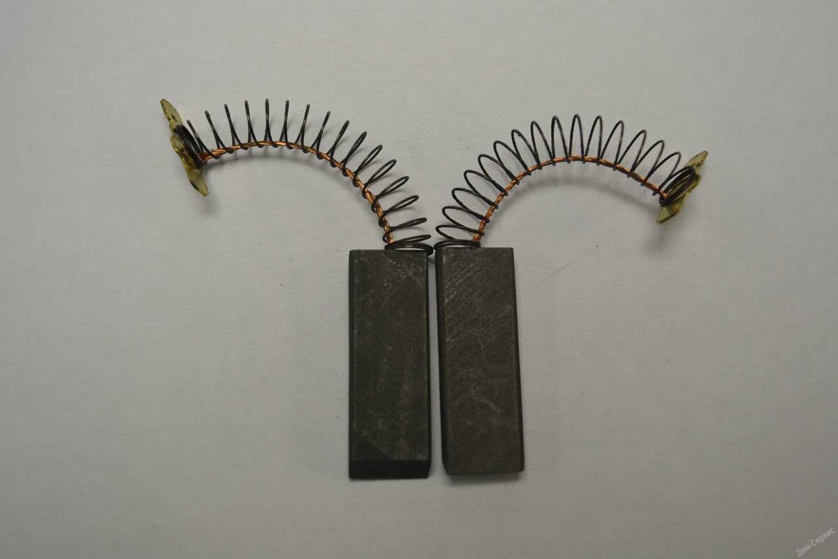 Графитовые щетки электродвигателя