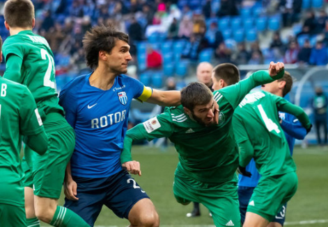 Ротор - Томь 2:0.