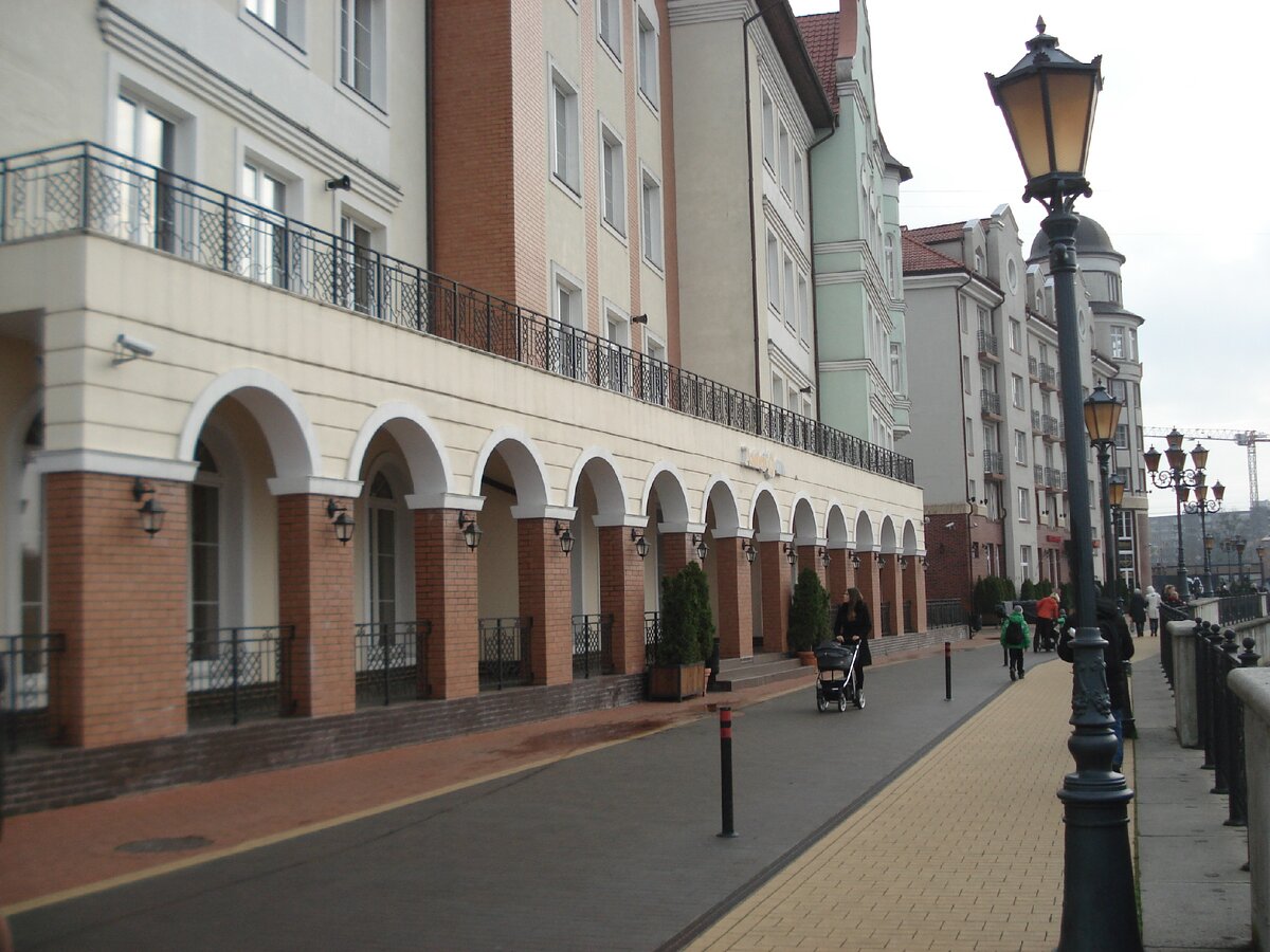 Набережная реки Преголя