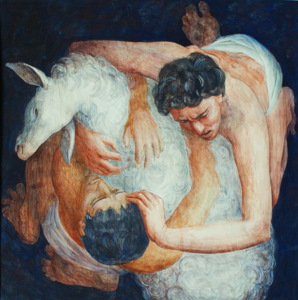 П. Раева. Кто прав? (Каин и Авель). 2014 г.