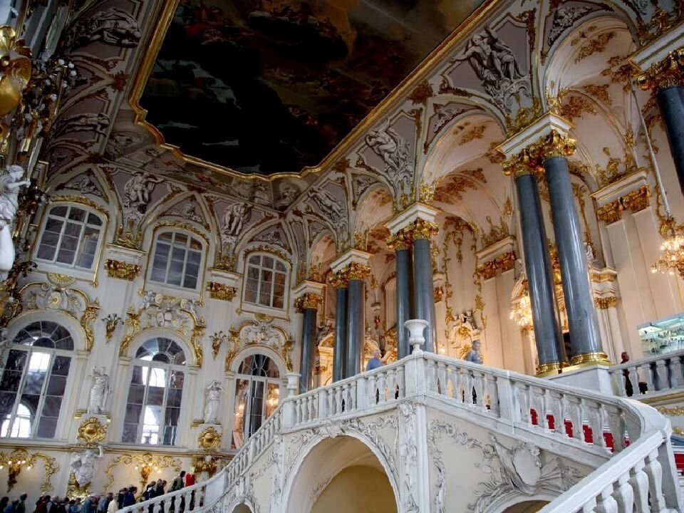 Иорданская лестница в Зимнем дворце