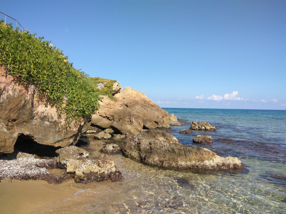 Пляж в Сталиде (Крит). Фото Света  Давыдова