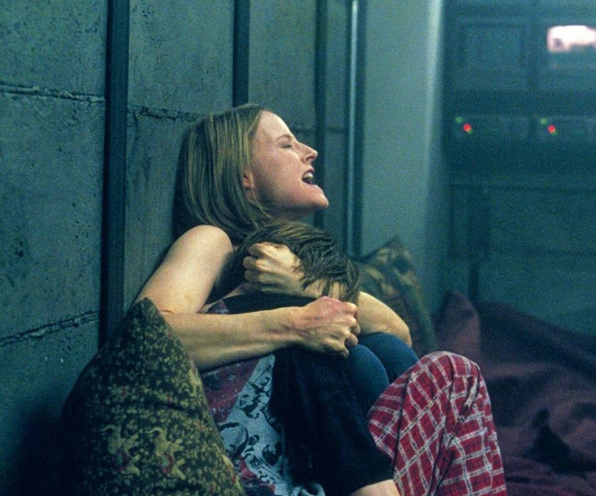 Закрой стену. Panic Room 2002. Комната страха фильм. Фильм Финчера комната страха. Фильм комната страха 2002 года.