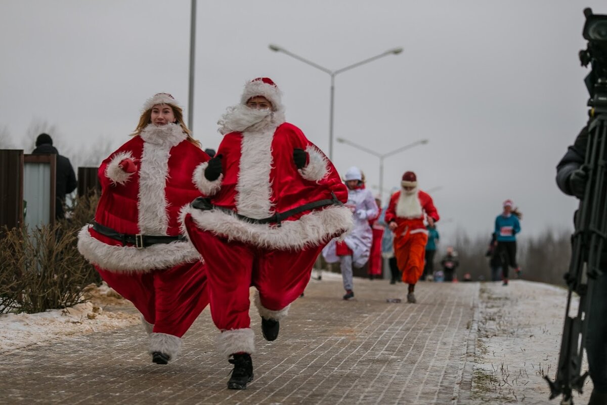 Забег "SANTA RUN MINSK"