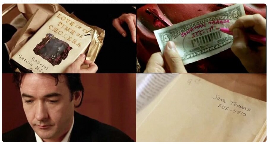 Подборка кадров из фильма "Интуиция" (2001), позаимствовано с канала "Очки Вуди Аллена"