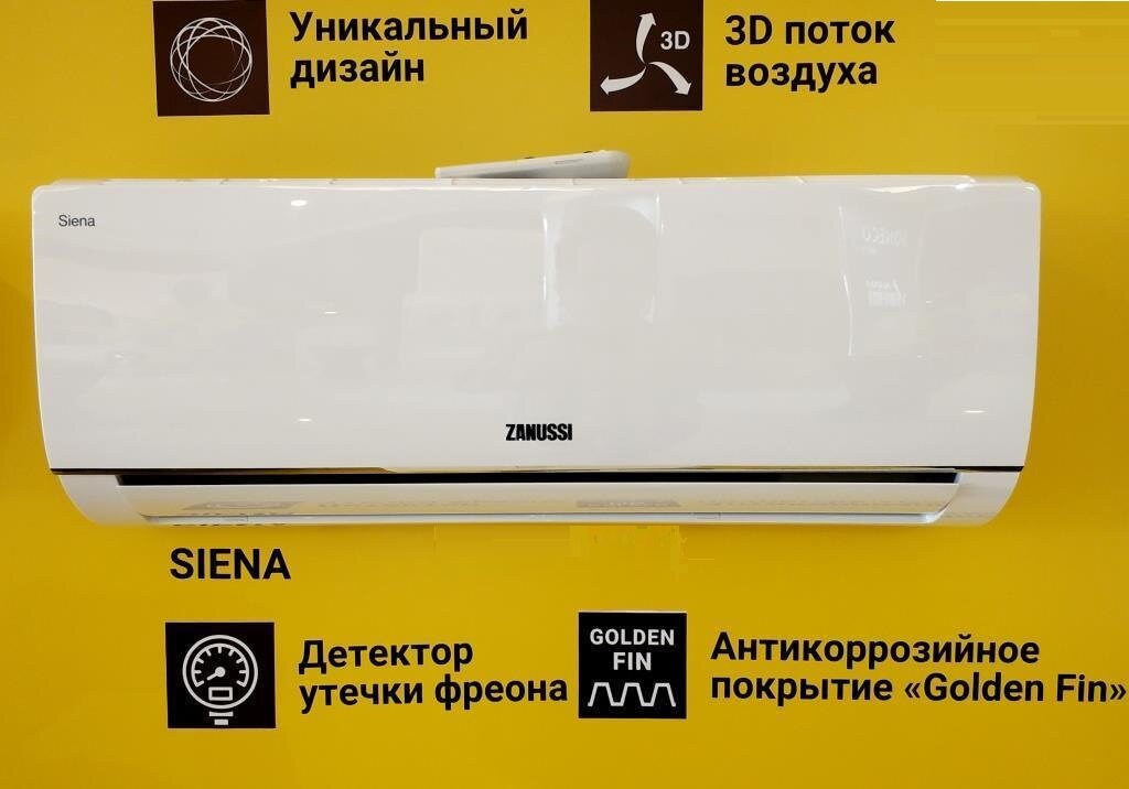 Вся правда о кондиционерах ZANUSSI серии Siena. Подробный обзор + ВИДЕО ...