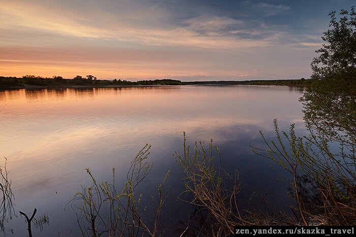 Пейзаж вечером