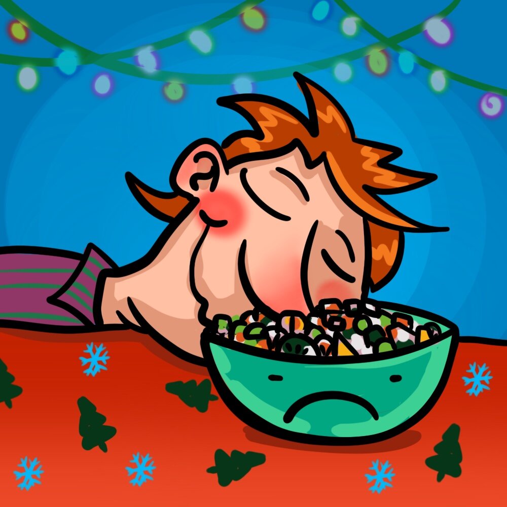 Иллюстрация: художник Изольда Че, оригинал. vk.com/vareniche