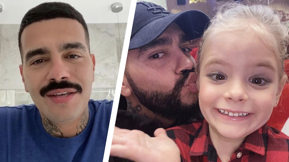 Тимур Юнусов с дочькой. Фото из открытых источников интернета