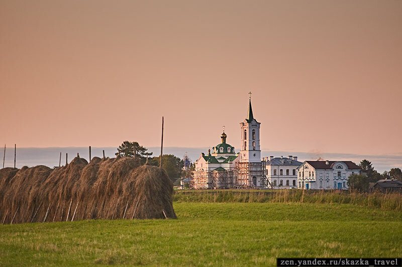 Сельский пейзаж в Суре