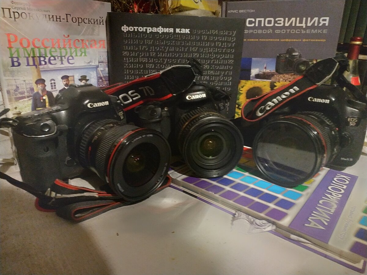 Мои боевые цифровые друзья, кроме одного старенького.