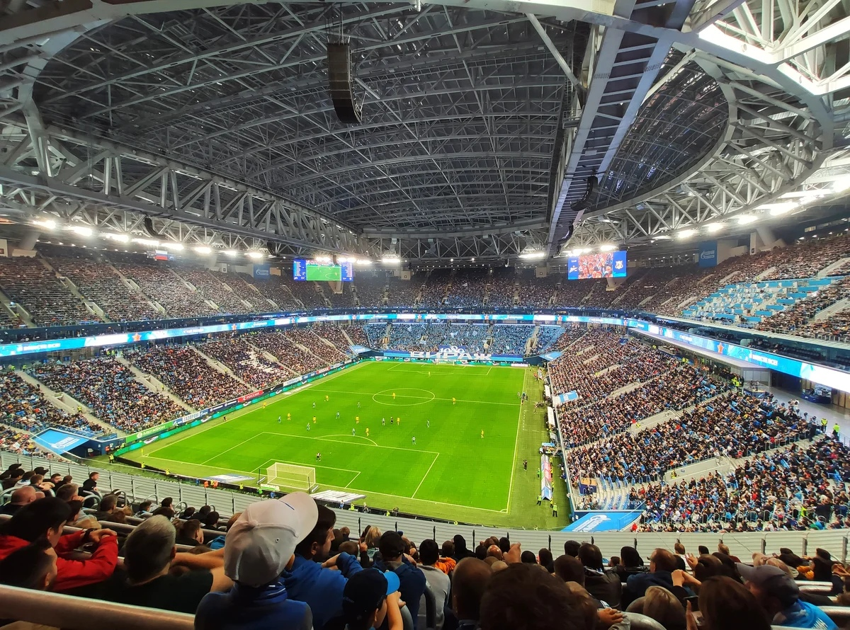 Фото стадиона газпром арена фото