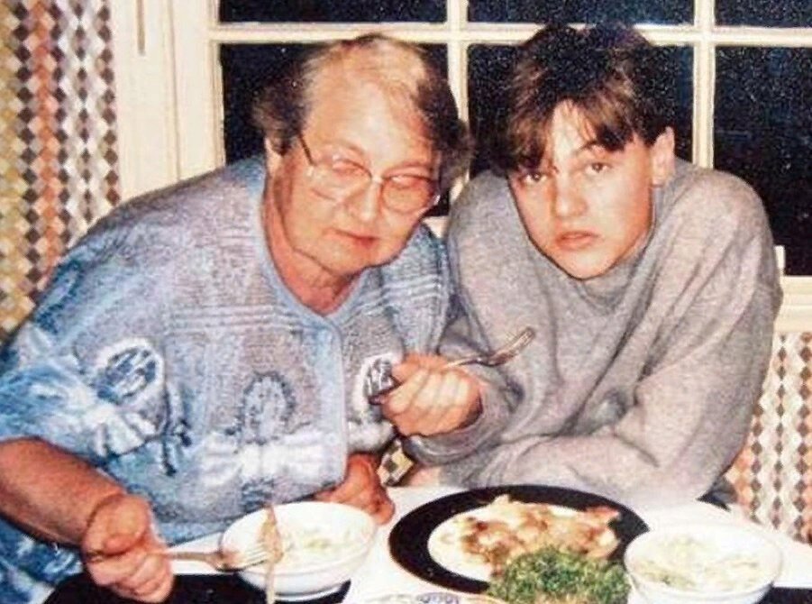 Лео со своей русской бабушкой