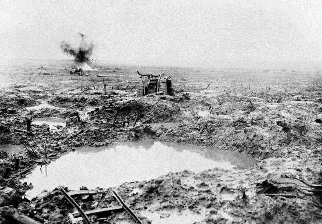 Танки в битве при Пашедейле.