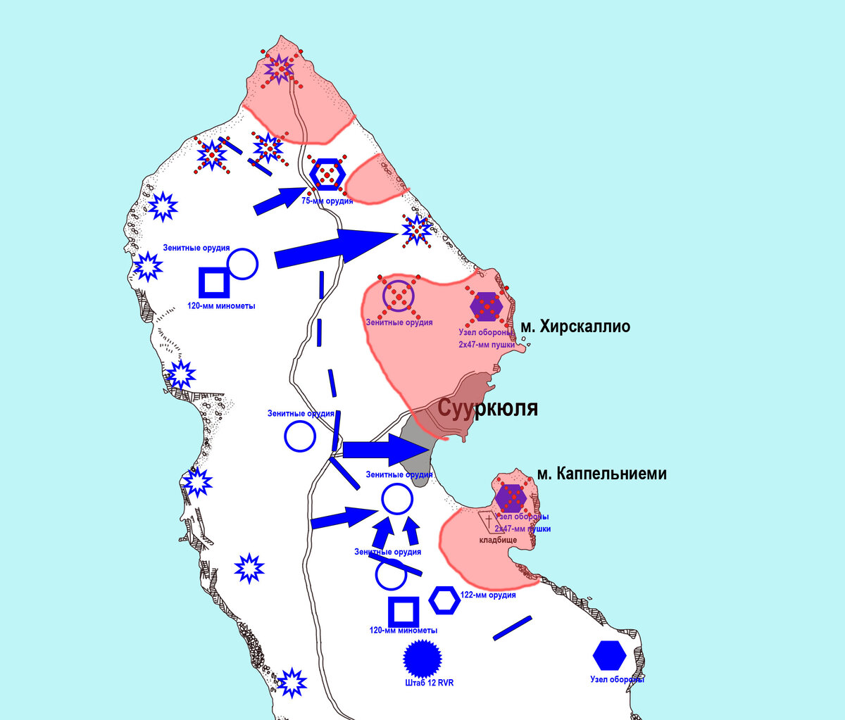 Остров гогланд карта