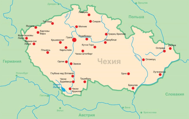 Карта чехии с городами. Чехия и Будапешт на карте. Гора Ржип на карте Чехии. Дукованы на карте Чехии АЭС. Исток Влтавы на карте Чехии.