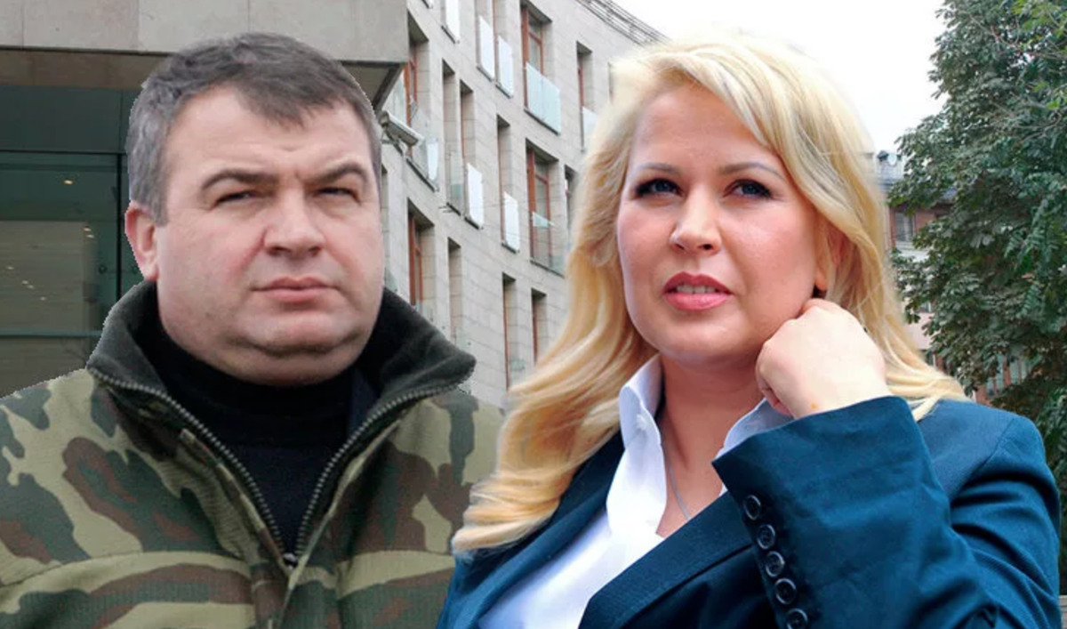 Сердюков министр обороны и Васильева.