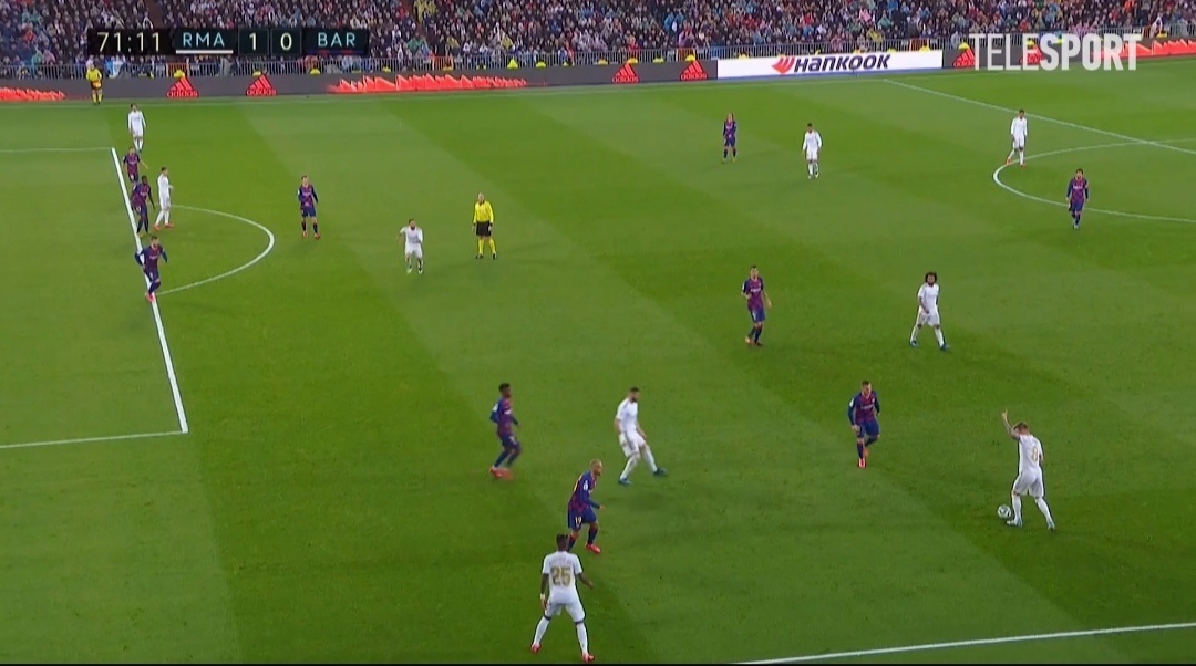 Барса еще ждет когда Тони Кросс отдаст пас)