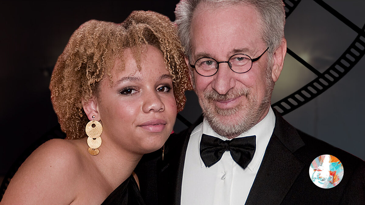 Микаэла и Стивен Спилберг