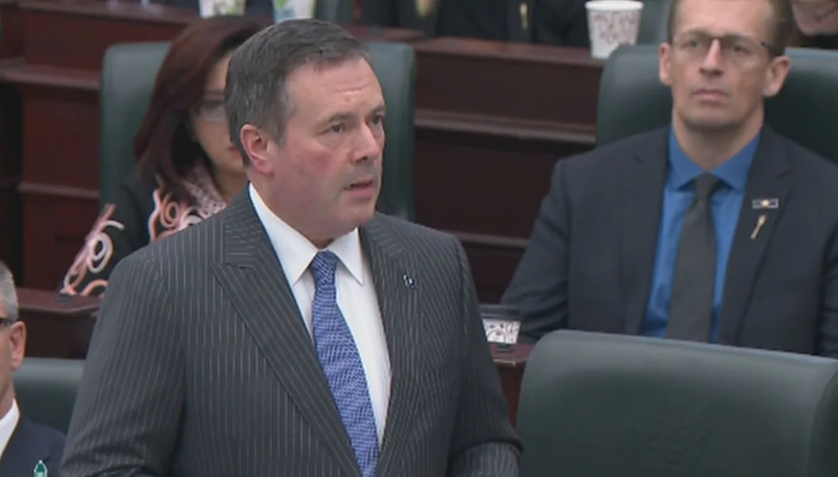 Премьер-министр Альберты Джейсон Кенни говорит, что он начал дискуссии с членами Конгресса США, губернаторами штатов и крупными производителями энергии о перспективе скоординированной энергетической политики Северной Америки. (Законодательная власть Альберты)