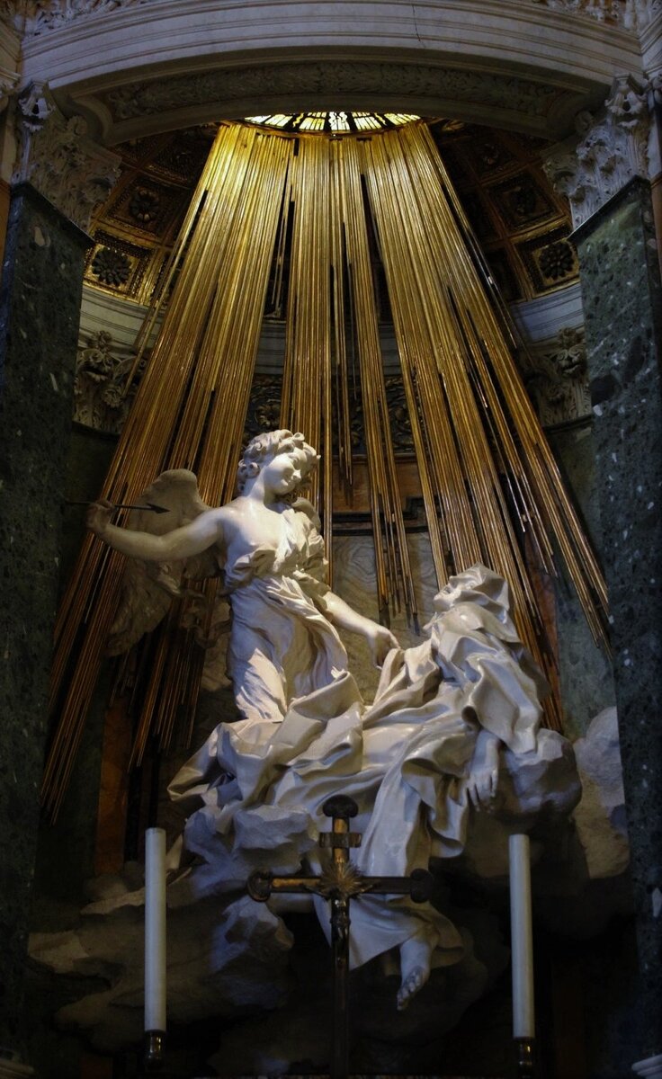 "Экстаз Святой Терезы"  Джованни Лоренцо Бернин.