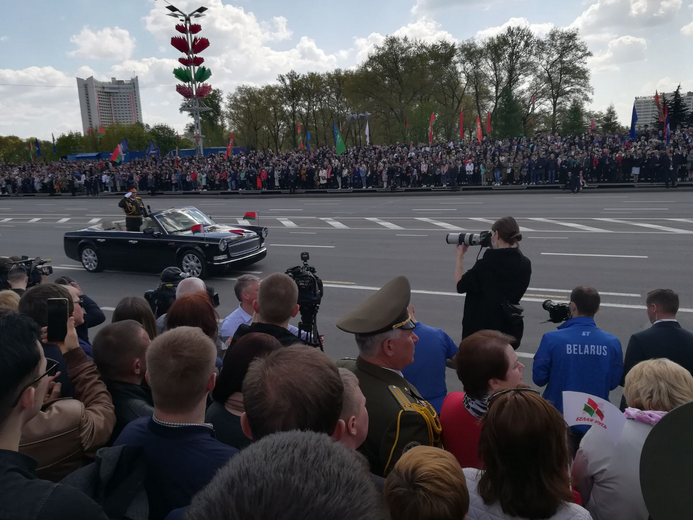 Парад в Белоруссии 9 Мая 2020 года (фото с открытых источников)