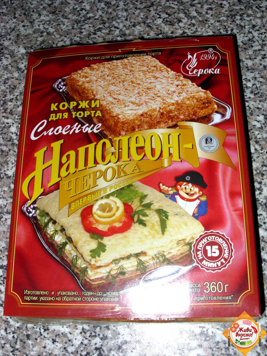 коржи "Наполеон"