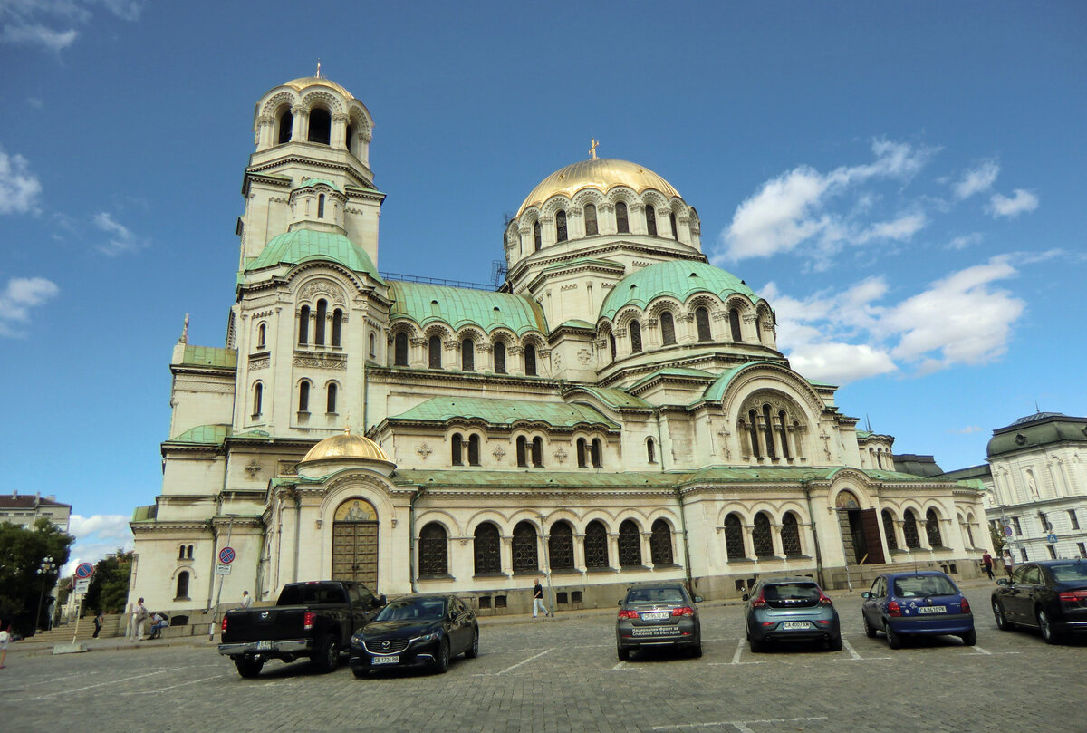 Болгария.  София.  Собор Св. Александра Невского 