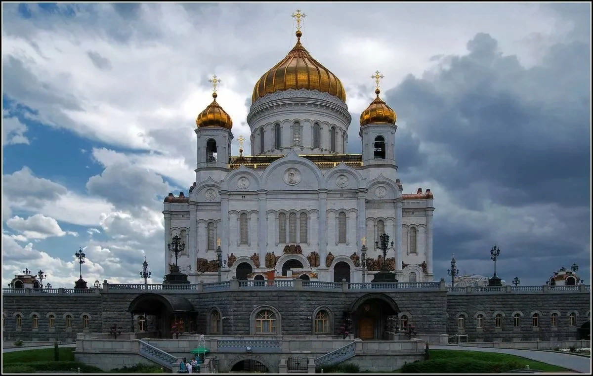 Cathedral of Christ the Saviour, Moscow, Russia, November . Flickr