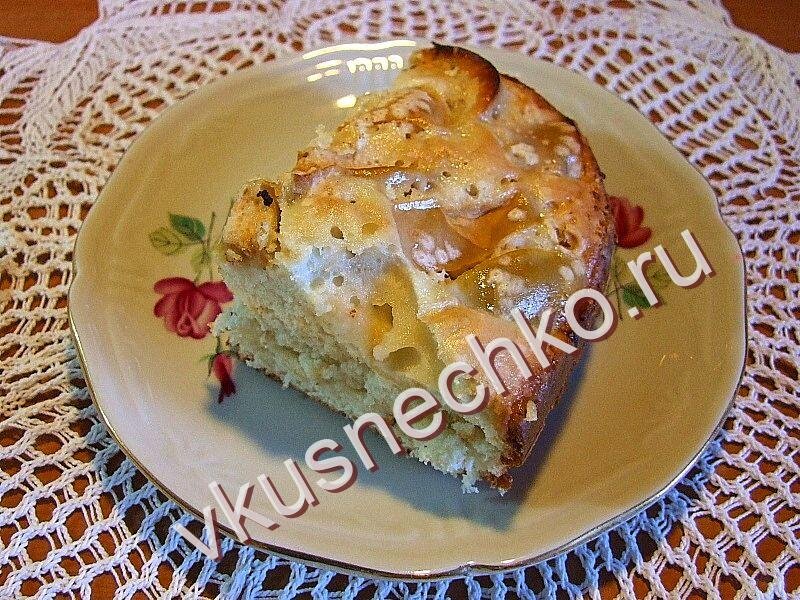 Как приготовить пирог шарлотку с яблоками в духовке, пошаговый рецепт с фото.