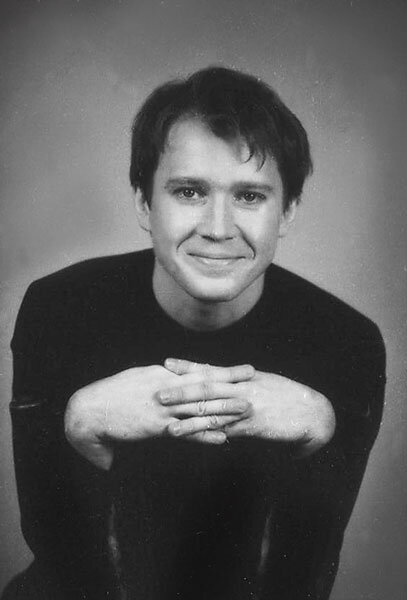 Евгений Миронов в молодости.