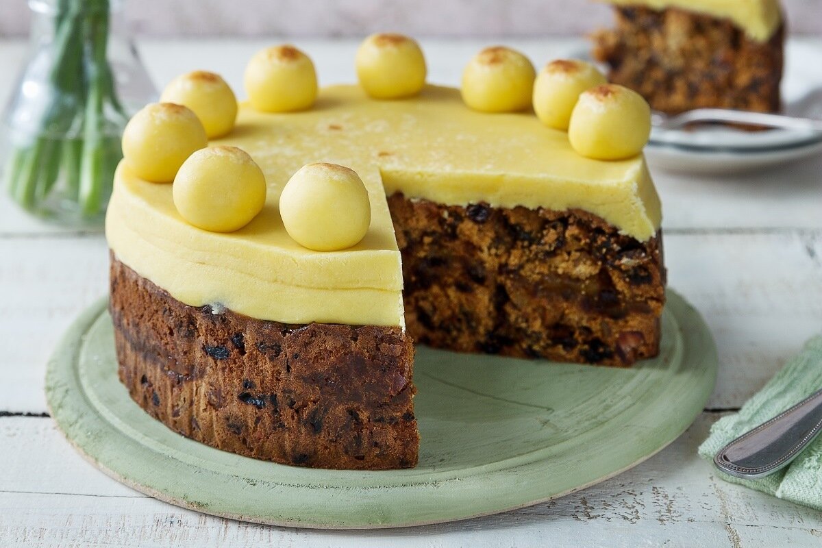 Традиционный материнский торт (Simnel Cake)