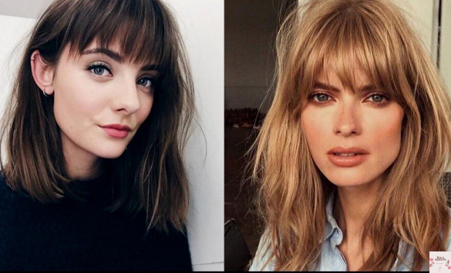 These 40 Celeb Hairstyles Prove That Anyone Can Rock Bangs Long hair styles, Cel