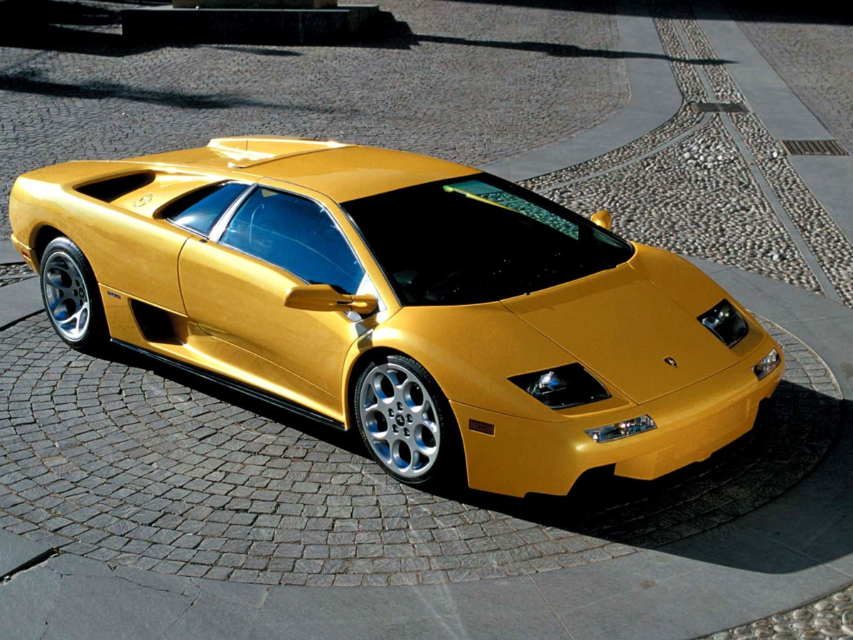 Lamborghini Diablo 1990-2000 желтый дьявол, которого все хотели! |  Автолегенды | Дзен